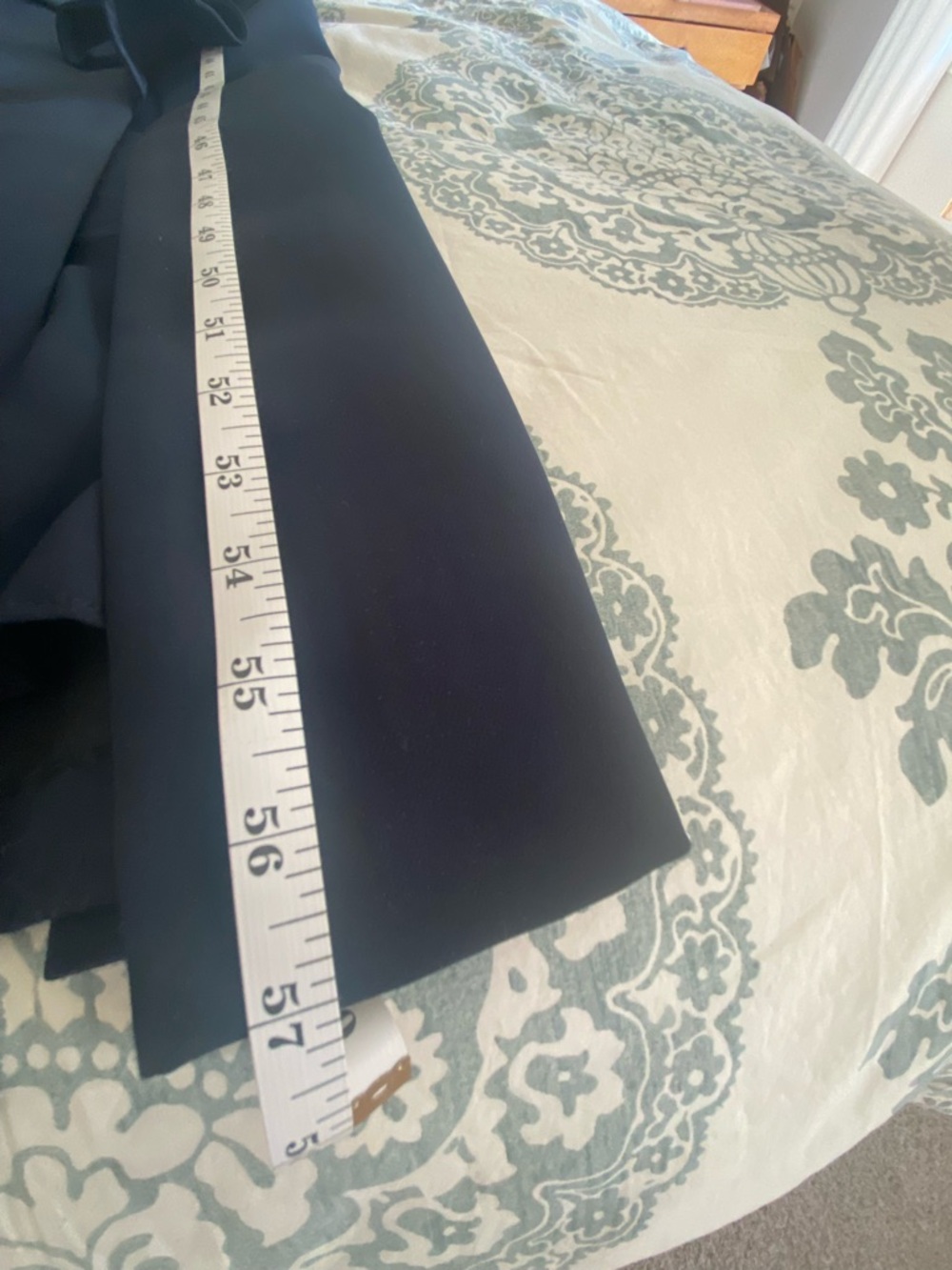 Eliza J Navy Sleeveless Ruffle-Accent Maxi Dress - Picture 14 of 14
